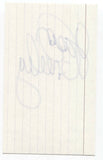 Jason Greeley Signed 3x5 Index Card Autographed Signature Band