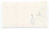 Drugstore - Ian Burdge Signed 3x5 Index Card Autographed Signature Cello