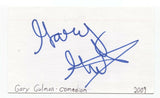 Gary Gulman Signed Index 3x5 Card Autographed Signature Comedian Actor