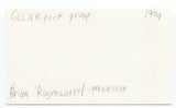 Guster - Brian Rosenworcel Signed 3x5 Index Card Autographed Signature Band