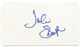 Julie Stewart Signed 3x5 Index Card Autograph Signature Actress Director