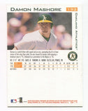 1997 Fleer Damon Mashore Signed Card Baseball MLB Autographed AUTO #192