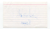 David DeWitt Signed 3x5 Index Card Autographed Actor Star Trek TNG