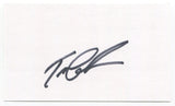 Tom Lehman Signed 3x5 Index Card Autographed PGA Golf Golfer 1996 Open Champion