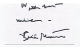 Rise Stevens Signed 3x5 Index Card Autographed Signature Actress