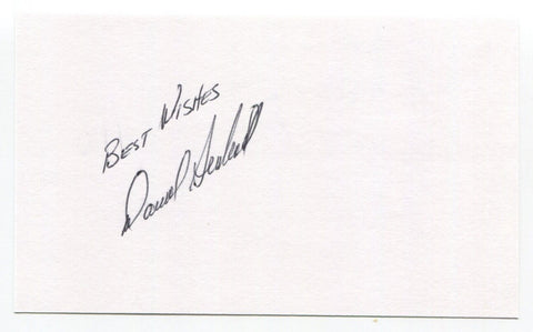 Darrell Sutherland Signed 3x5 Index Card Autographed Baseball MLB New York Mets