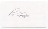 Frank Tepedino Signed 3x5 Index Card Autograph Baseball 1967 Pittsburgh Pirates