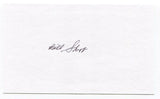 Bill Short Signed 3x5 Index Card Autographed MLB Baseball New York Yankees