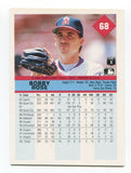 1992 Fleer Bobby Rose Signed Card MLB Baseball Autographed #68