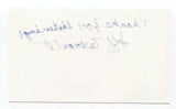 Jet Set Satellite - Jeff Tetrault Signed 3x5 Index Card Autographed Signature 