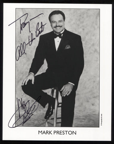 Mark Preston Signed 8x10 Photo Autographed Signature Band Autograph
