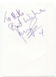 Kerry Peers Signed Album Page Autographed Signature Doctors "To Mike"
