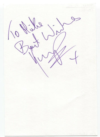 Kerry Peers Signed Album Page Autographed Signature Doctors "To Mike"