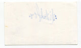 Michael Simpson Signed 3x5 Index Card Autographed Actor Uncle Vanya