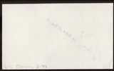 Vic Damone Signed Index Card  Autographed Signature AUTO From 1992