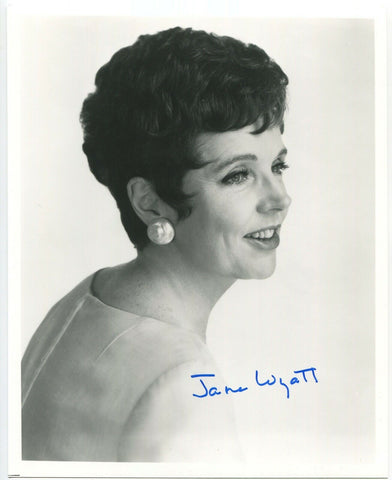 Jane Wyatt Signed 8x10 Photo Vintage Autographed Signature Actress