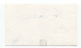 Ken Sonkin Signed 3x5 Index Card Autographed Signature Comedian Mime