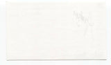 Sugar Jones Andrea Henry Signed 3x5 Index Card Autographed Signature