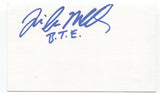 Better Than Ezra - Travis McNabb Signed 3x5 Index Card Autographed Band