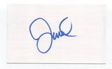 Jim Wohlford Signed 3x5 Index Card Autographed Baseball MLB Kansas City Royals