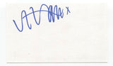 Travis - Fran Healy Signed 3x5 Index Card Autographed Signature Band