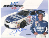 Michael Holigan Signed 8x10 Photo NASCAR Racing Race Car Driver