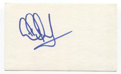 Christian Duguay Signed 3x5 Index Card Autographed Signature Film Director