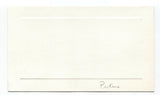 James Perkins Signed Card Autographed Signature Cornell President