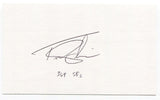 Tom Goodwin Signed 3 x 5 Index Card Autographed 1991 Los Angeles Dodgers MLB