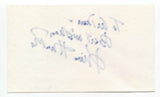 Kim Hunter Signed 3x5 Index Card Autographed Signature Planet of the Apes