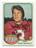 1976 Topps Mark Moseley Signed Card Football Autographed #494