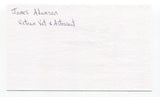 James "Jim" Adamson Signed 3x5 Index Card Autograph Signature NASA STS-28 STS-43