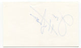 Jim Hughson Signed 3x5 Index Card Autographed Signature NHL Sportscaster