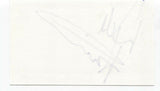 Headstones - Dale Harrison Signed 3x5 Index Card Autographed Signature Band