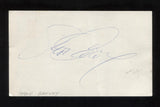 Steve Garvey Signed Vintage Card From 1984 Autographed Page