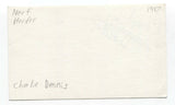 Nerf Herder - Charlie Dennis Signed 3x5 Index Card Autographed Signature Band