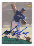 1995 Signature Rookies Matt Morris Signed Card Baseball Autograph MLB AUTO #39