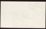 Donald Woods  Signed Index Card Autographed Signature Vintage AUTO