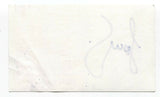 Joey Sculthorpe Signed 3x5 Index Card Autograph Signature Actor Longshot