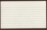 Ted Stevens Signed Index Card 3x5 Autographed Signature AUTO 