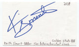 Keith Smart Signed 3x5 Index Card Autographed Signature Basketball Hoosiers