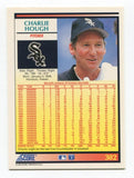 1992 Score Charlie Hough Signed Card MLB Baseball Autographed #302