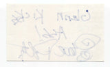 Steve Poltz Signed 3x5 Index Card Autographed Signature Singer Songwriter Jewel