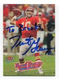 2005 Fleer Ultra Trent Green Signed Card Football Autograph NFL AUTO