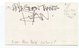 The Age Of Electric - Ryan Dahle Signed 3x5 Index Card Autographed Signature