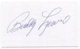 Buddy Lewis Signed 3x5 Index Card Autographed MLB Baseball Washington Senators