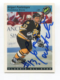 1993 Classic All-Star Grigori Panteleyev Signed Card Hockey Autograph AUTO #130