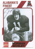 Norman Mosley Signed Photo Autographed Football Player Alabama