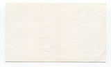 Neil Osborne Signed 3x5 Index Card Autographed Signature 54-40 Band