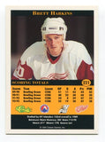 1994 Classic Pro Prospects Brett Harkins Signed Card Hockey Autograph AUTO #221